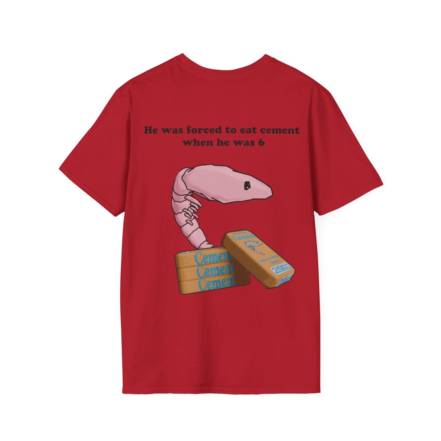 Shrimp Eating Cement T-Shirt
