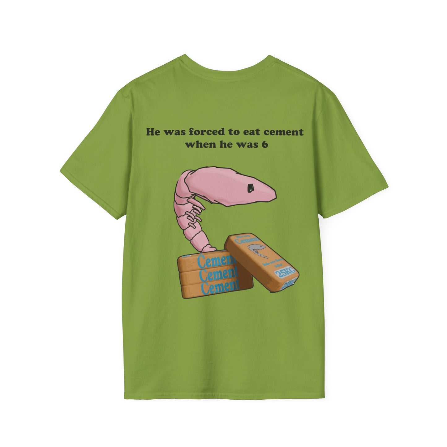 Shrimp Eating Cement T-Shirt