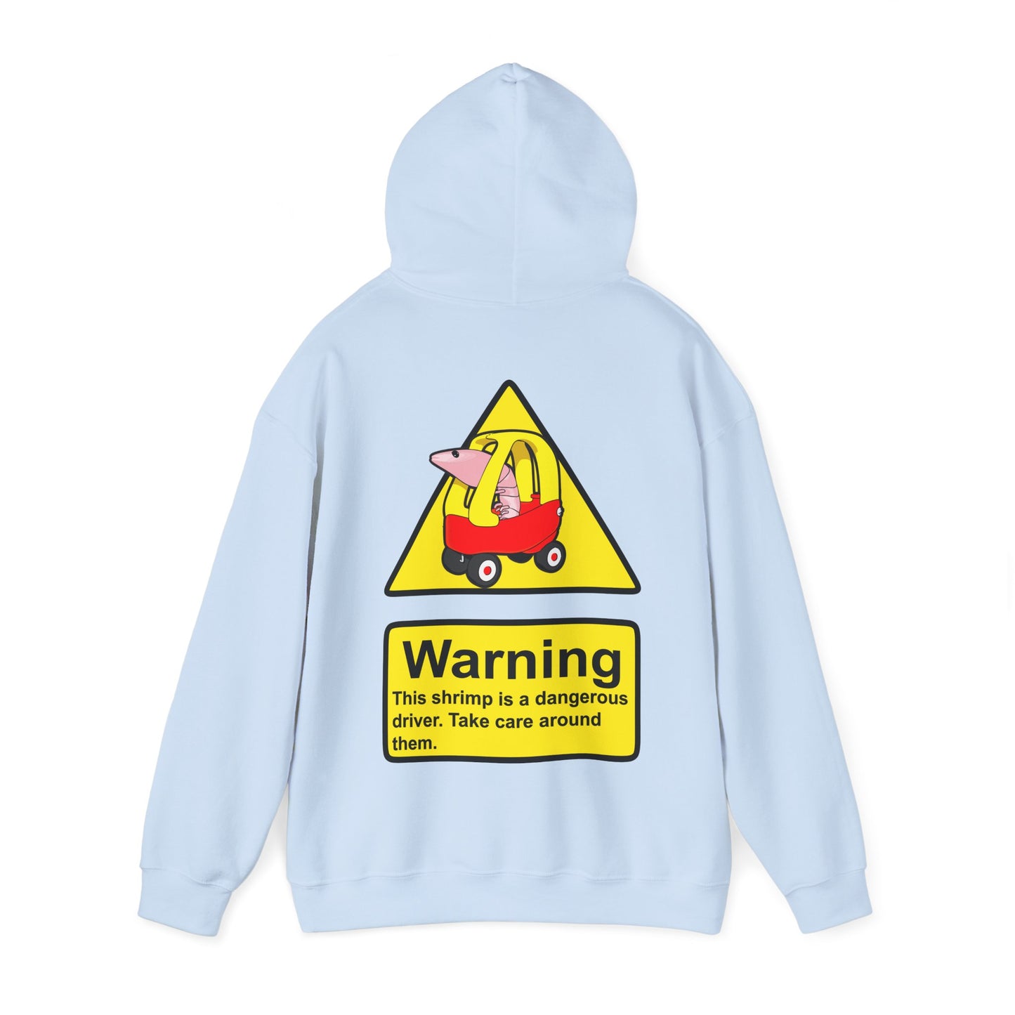 Shrimp Car Warning Hoodie