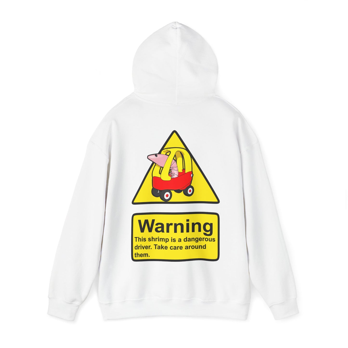 Shrimp Car Warning Hoodie
