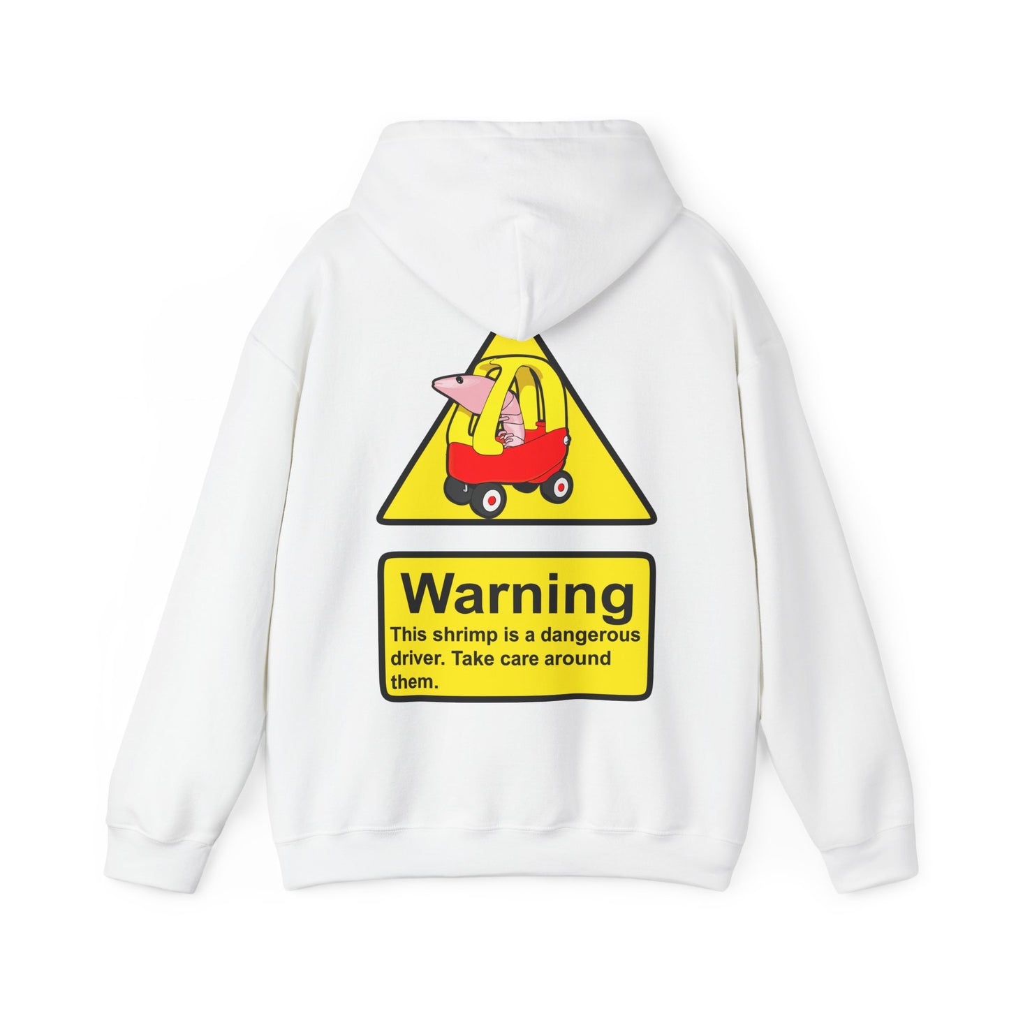 Shrimp Car Warning Hoodie