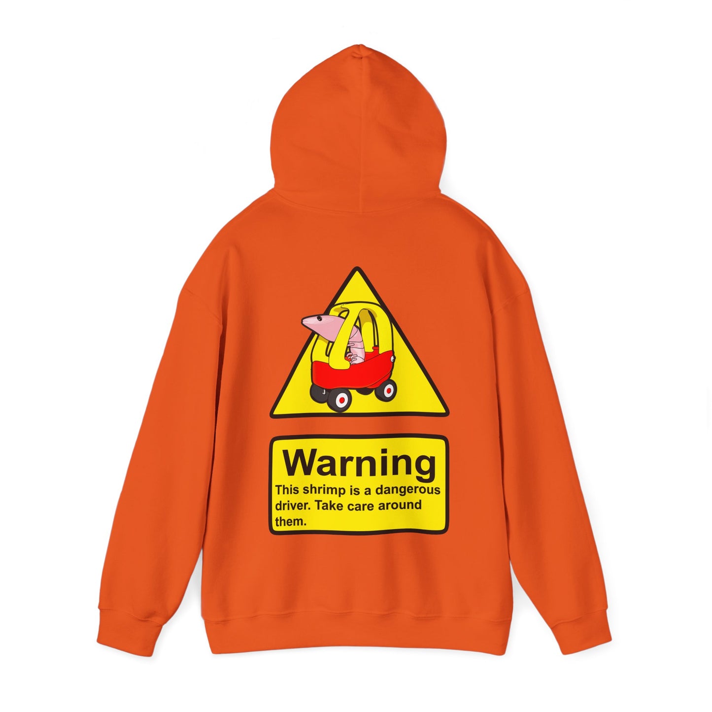 Shrimp Car Warning Hoodie
