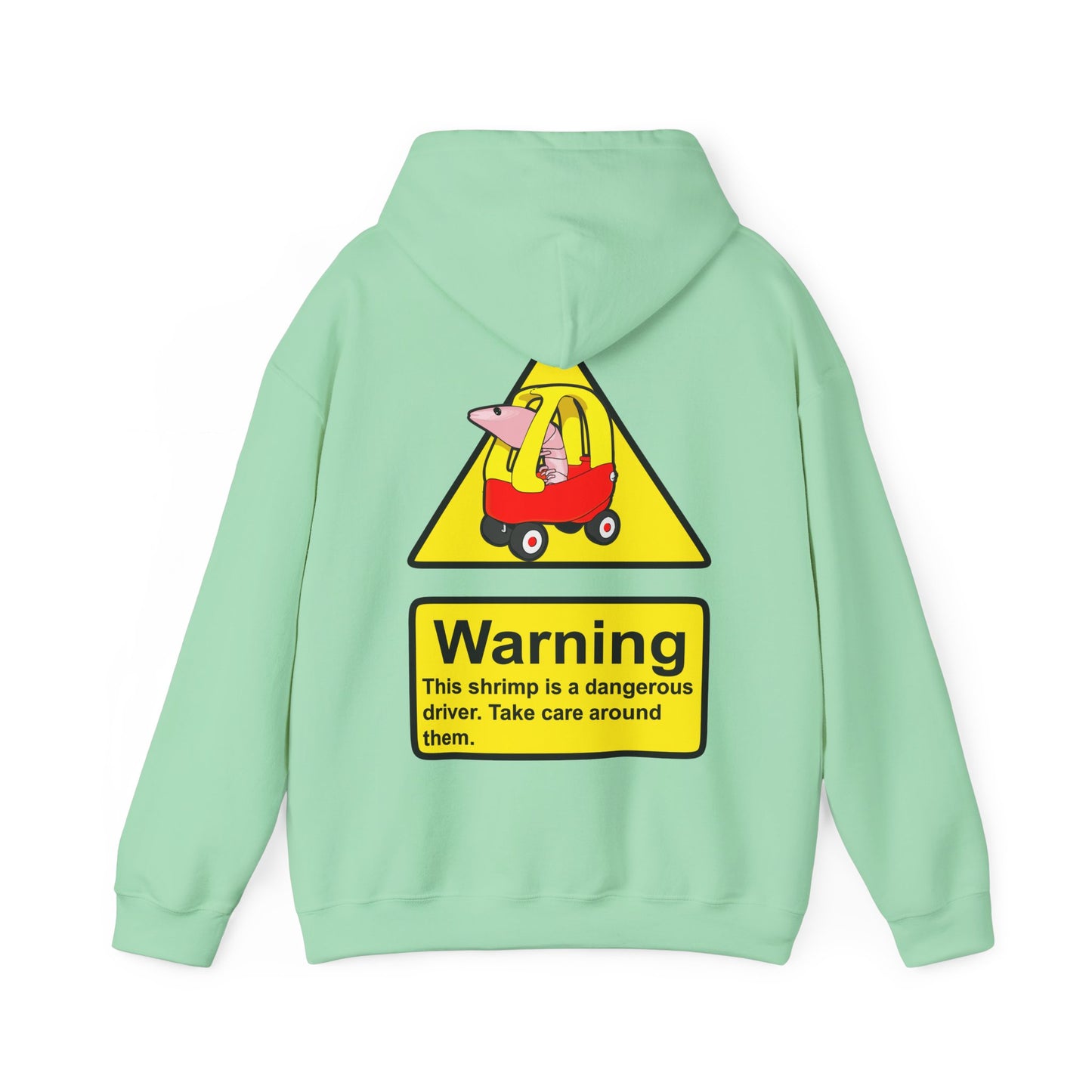 Shrimp Car Warning Hoodie