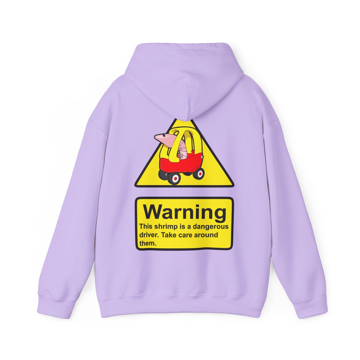Shrimp Car Warning Hoodie
