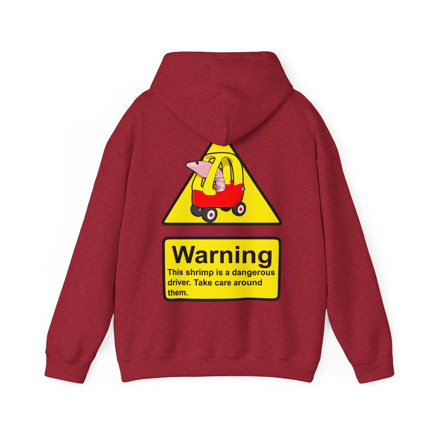 Shrimp Car Warning Hoodie