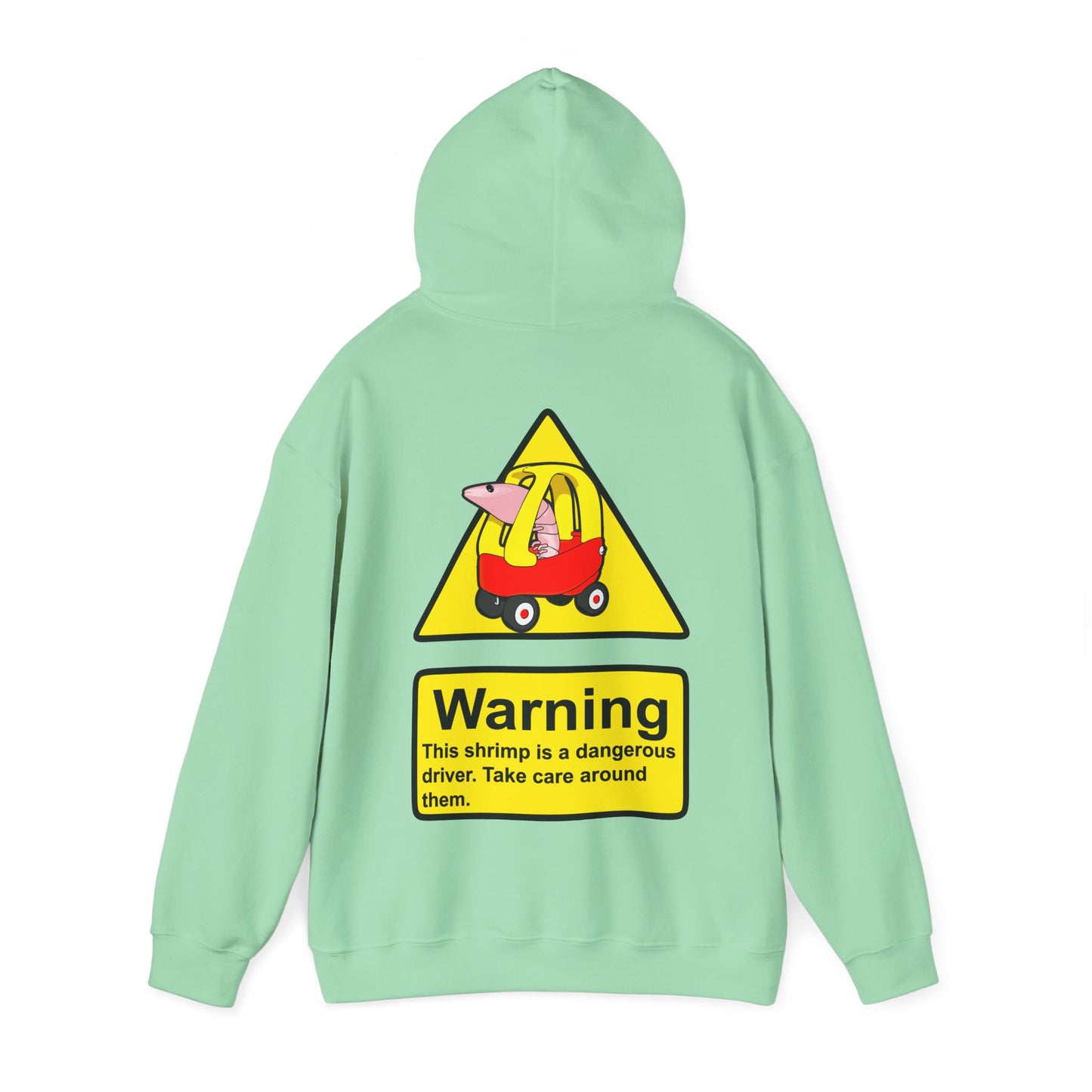 Shrimp Car Warning Hoodie