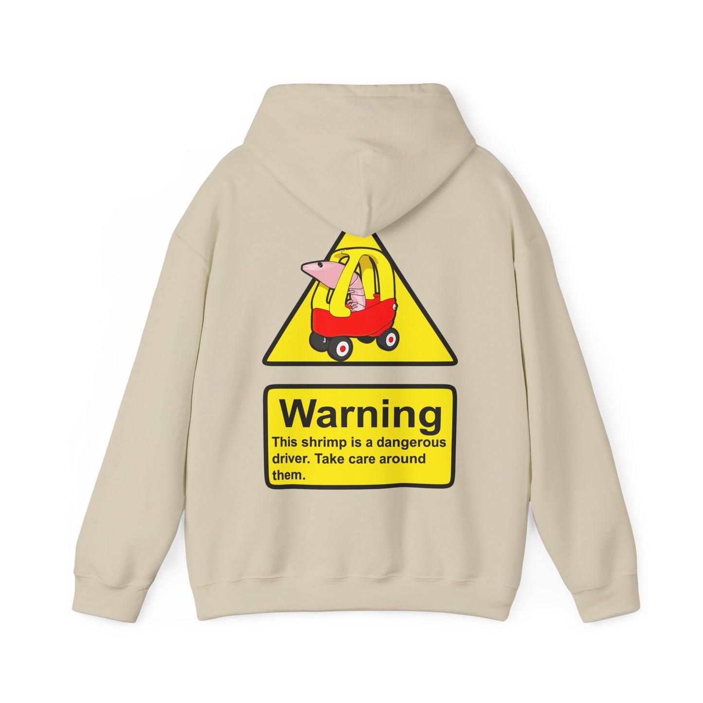 Shrimp Car Warning Hoodie