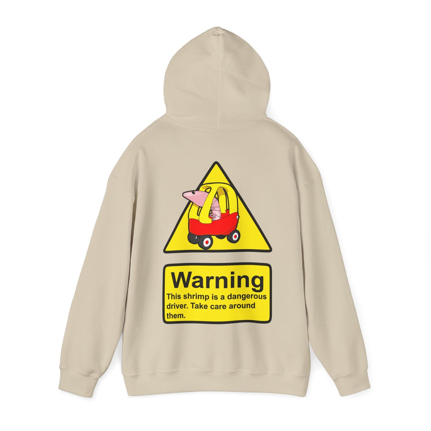 Shrimp Car Warning Hoodie