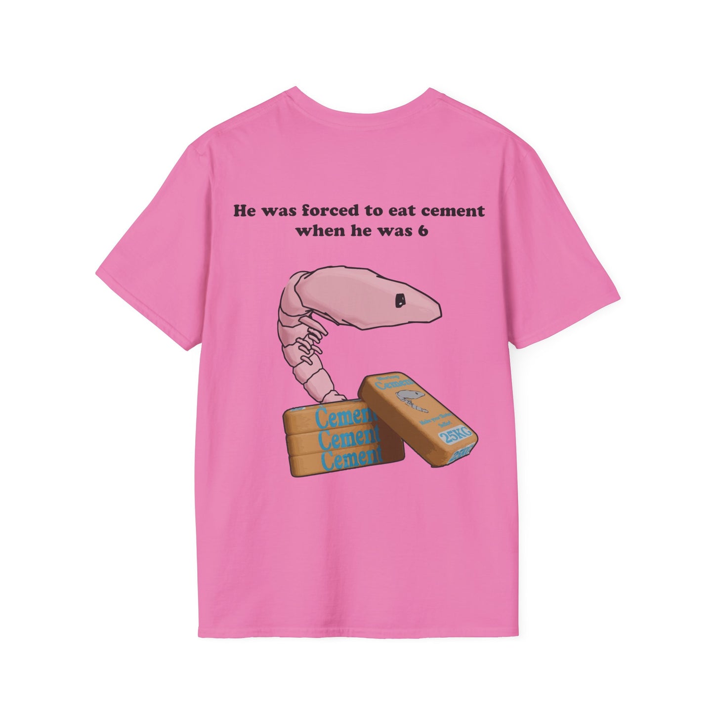 Shrimp Eating Cement T-Shirt