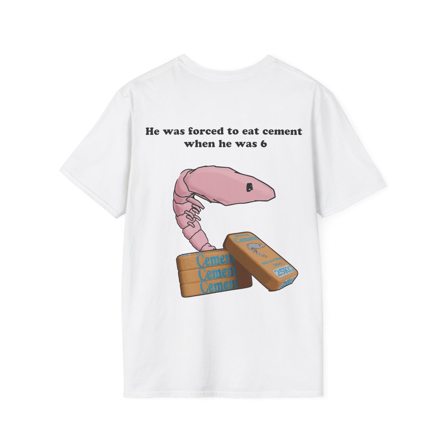 Shrimp Eating Cement T-Shirt