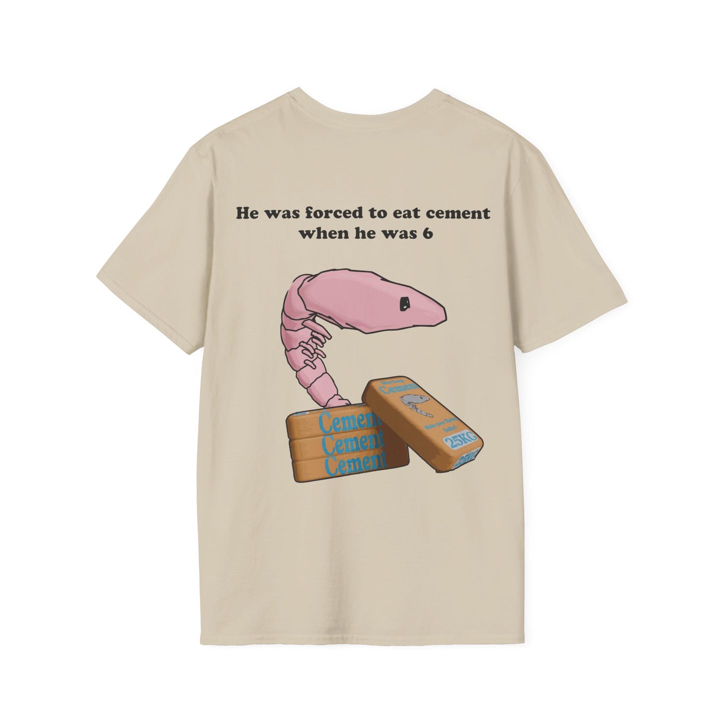 Shrimp Eating Cement T-Shirt