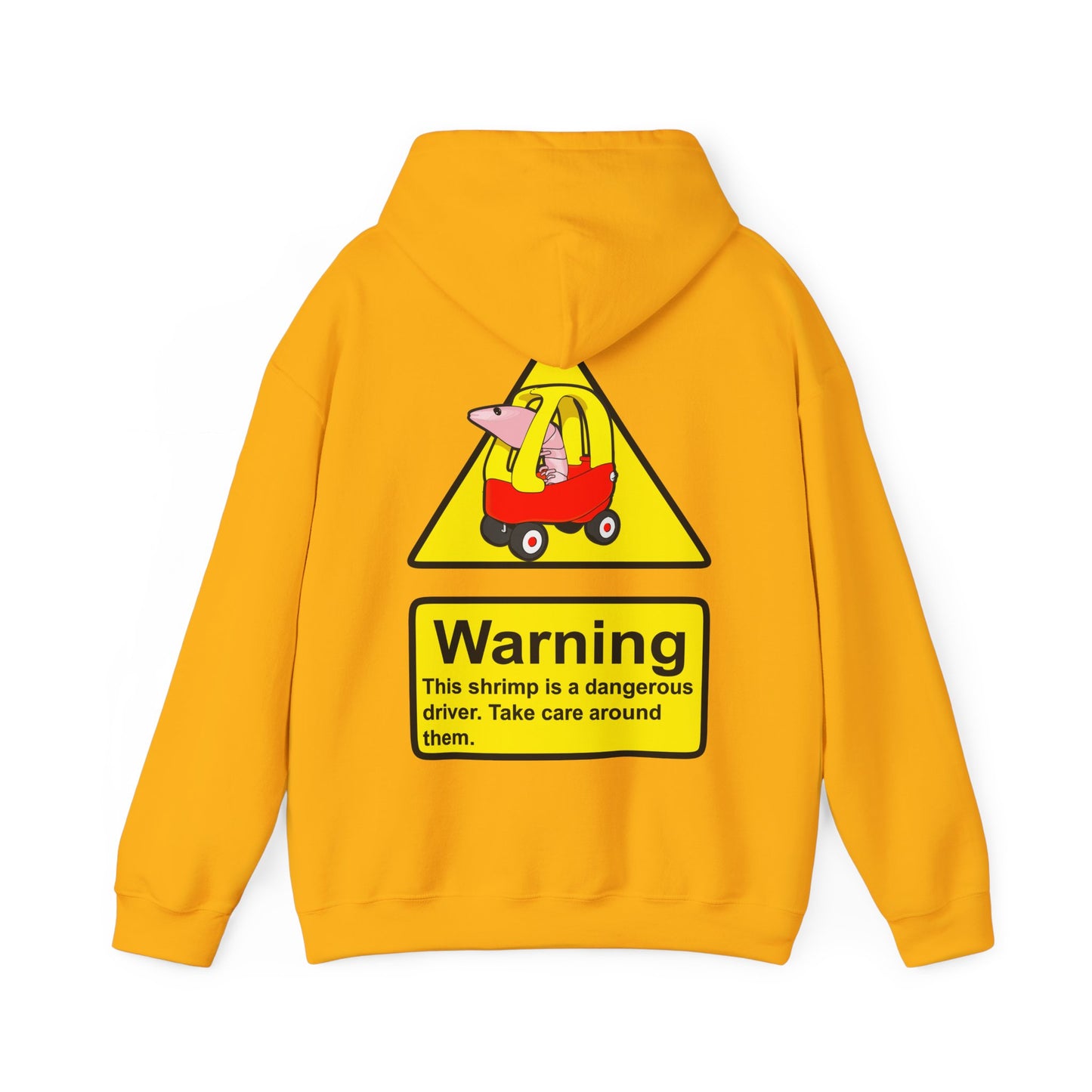Shrimp Car Warning Hoodie