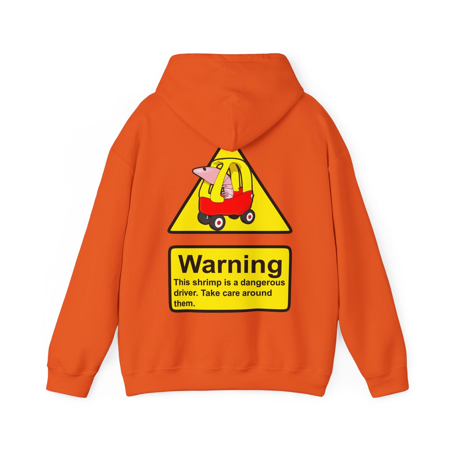 Shrimp Car Warning Hoodie