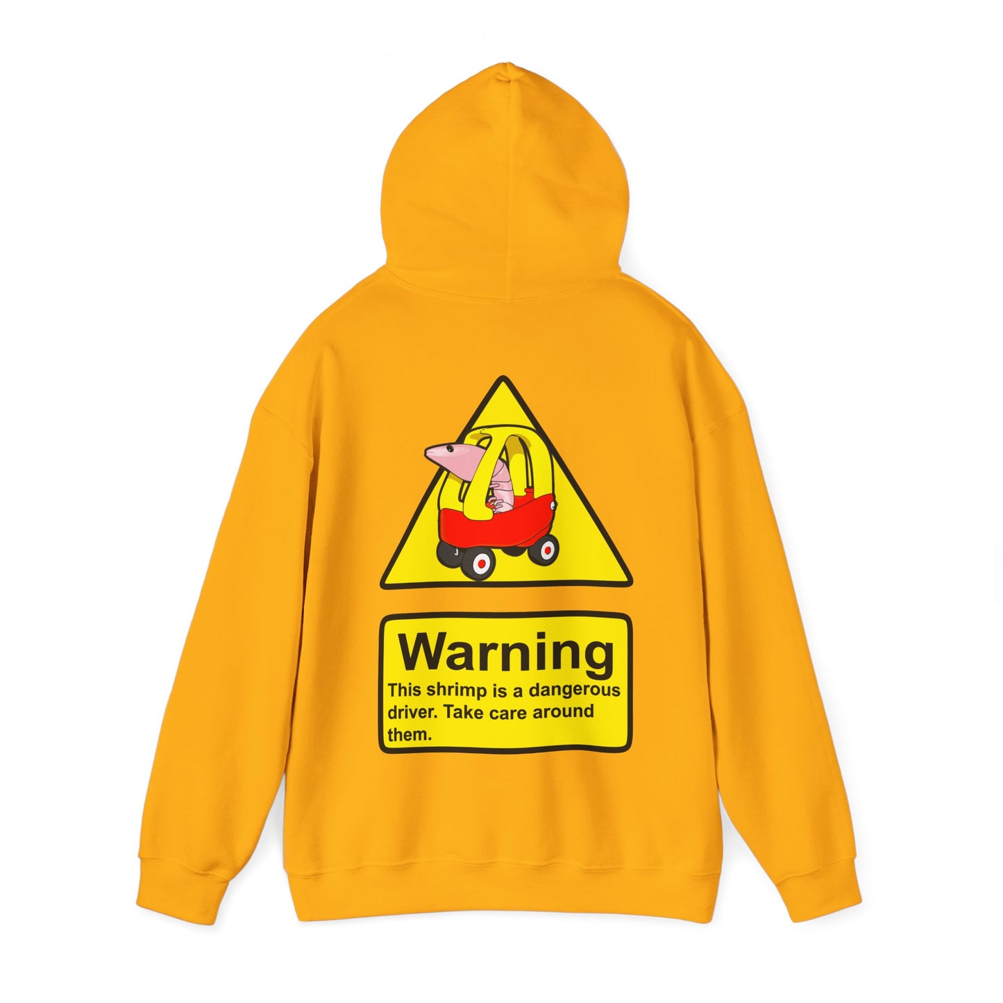 Shrimp Car Warning Hoodie